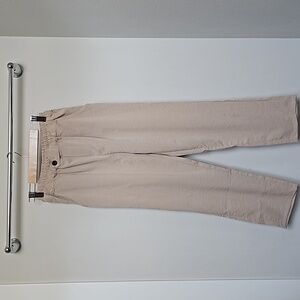 Linen beige pants